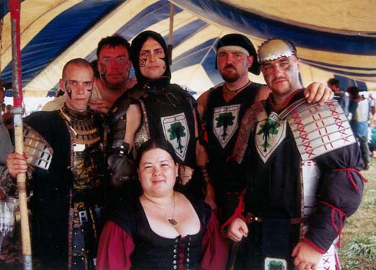 XXXI in the tent